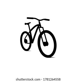 Vector illustration of a bicycle graphic