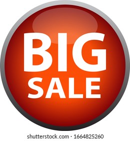 Vector Illustration Big Sale Tag