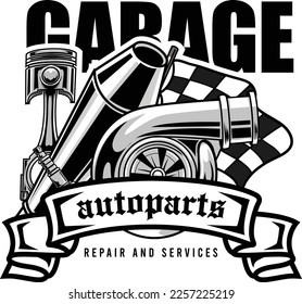 vector illustration of bikers badge with premium quality stock