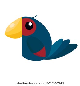 Vector illustration of a bird