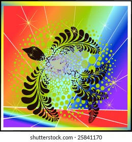 vector illustration of bird