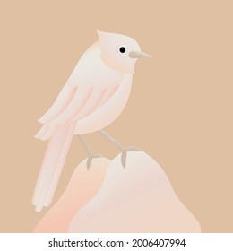 Vector illustration of bird background and wallpaper. 