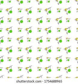 Vector illustration of a bird concept animal design