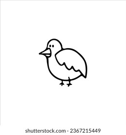vector illustration of bird with eggs concept