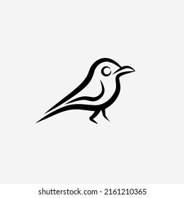 Vector illustration of bird icon