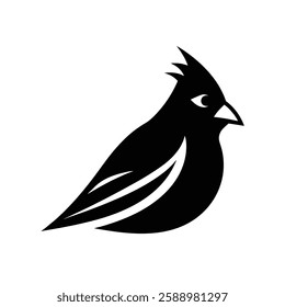 a vector illustration of a bird logo icon