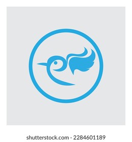 ilustración vectorial del logotipo y el diseño de símbolos de Bird