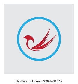 ilustración vectorial del logotipo y el diseño de símbolos de Bird