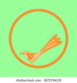 Vektorgrafik eines für Ihre Unternehmensmarke geeigneten Vogels

