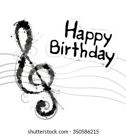 2,979 Happy birthday music notes Images, Stock Photos & Vectors ...