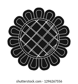 Vector illustration of biscuit and bake logo. Set of biscuit and chocolate stock symbol for web.