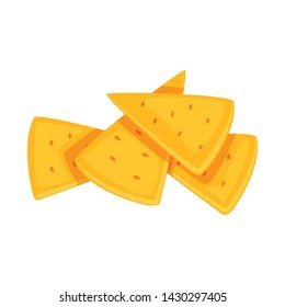 Vector illustration of biscuit and bread icon. Collection of biscuit and texture stock vector illustration.