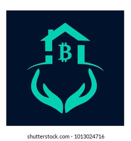 Vector illustration of bitcoin design