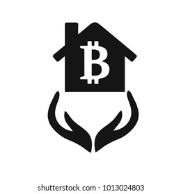 Vector illustration of bitcoin design