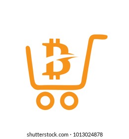 Vector illustration of bitcoin design