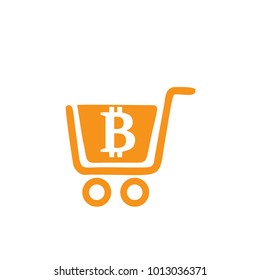 Vector illustration of bitcoin design