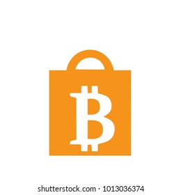 Vector illustration of bitcoin design