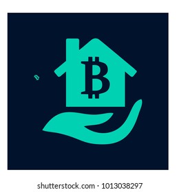 Vector illustration of bitcoin design