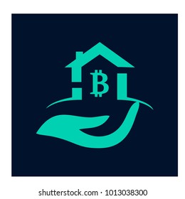 Vector illustration of bitcoin design