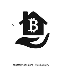 Vector illustration of bitcoin design