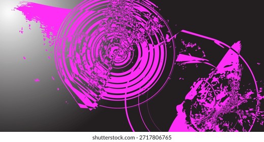 Ilustración vectorial de la textura abstracta negra en el fondo blanco, textura negra y blanca