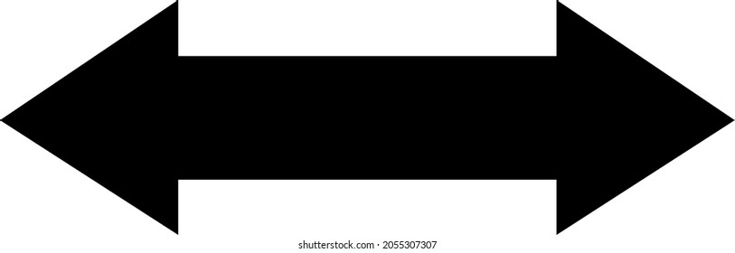 628 Both side arrow Images, Stock Photos & Vectors | Shutterstock