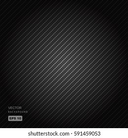vector illustration of black carbon fiber seamless background
