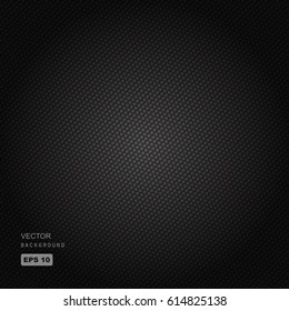 vector illustration of black carbon fiber seamless background