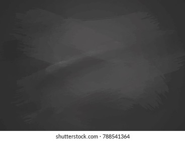 Vector  illustration of black chalkboard background.
