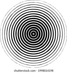 Vector illustration black circle halftone isolated on white background