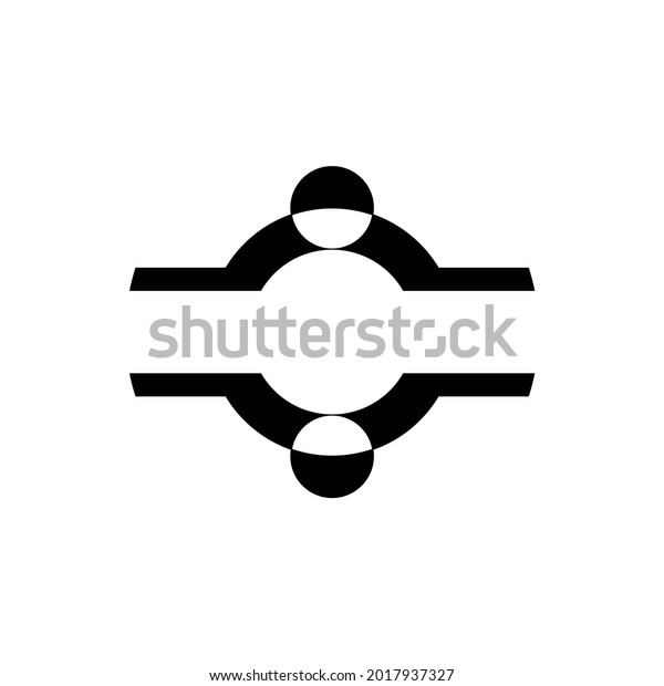 Vector Illustration Black Color Symbol On Stock Vector (Royalty Free ...