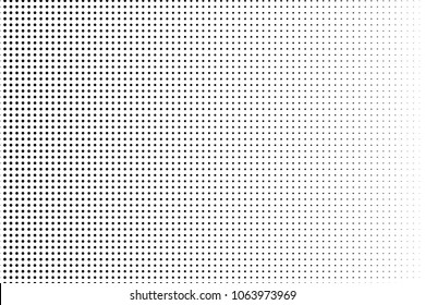 vector illustration black dotted gradient design on white background. geometric background.