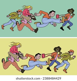Vector illustration of Black Friday in EPS10 version format