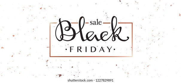 Vector illustration of black friday lettering text for cards, posters, magazines. Black friday lettering typography poster. Black friday lettering template. Web banner for social media mobile apps.