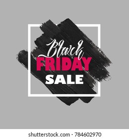 Vector illustration Black Friday Sale background, brochure, banners