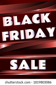 vector Illustration with black friday text for posters, ad