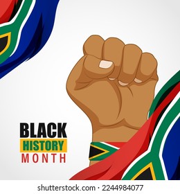 vector illustration for black history month 