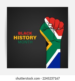 vector illustration for black history month 