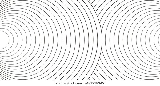Vector Illustration of the black line of a white background