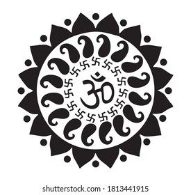 304 Om swastika Images, Stock Photos & Vectors | Shutterstock