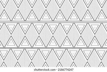 Vector Illustration of the black pattern of lines abstract background