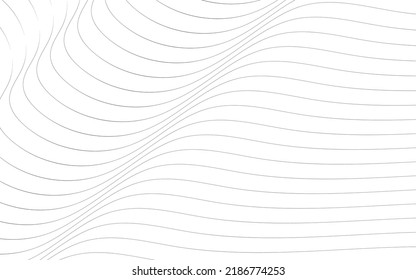 Illustration vectorielle du motif noir de lignes sur fond abstrait