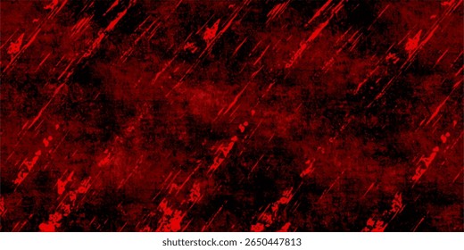 Vector illustration Black and Red Grunge Brush Background Abstract texture dust particle and dust grain on white background