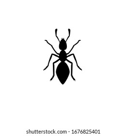 Ilustración vectorial de una silueta negra. Fondo blanco aislado