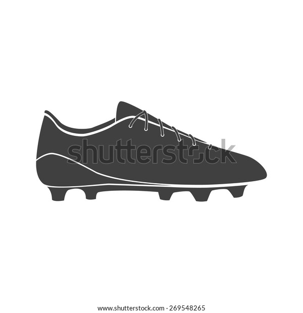 soccer shoes vector