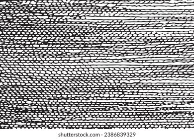 vector illustration of black texture on white background
