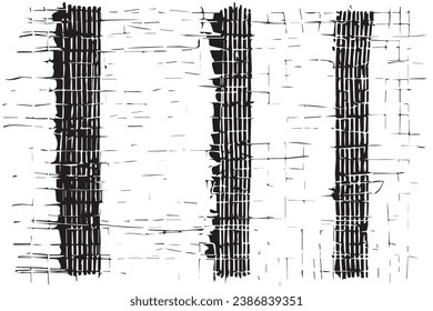 vector illustration of black texture on white background