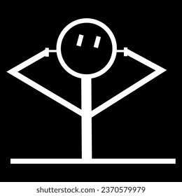 vector illustration in black and white