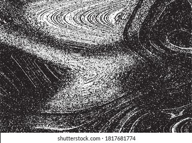 Vektorgrafik von schwarz-weißem Pinselstrich, strukturierter Hintergrund. Unterleichtes Overlay-Textur.Grunge-Hintergrund. Abstrakter strukturierter Effekt. Für Werbung, Banner, Karten, Broschüren usw.