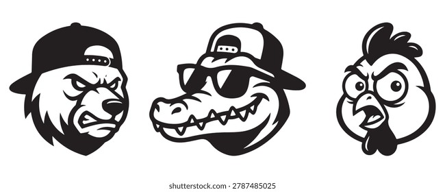 Vector illustration black 